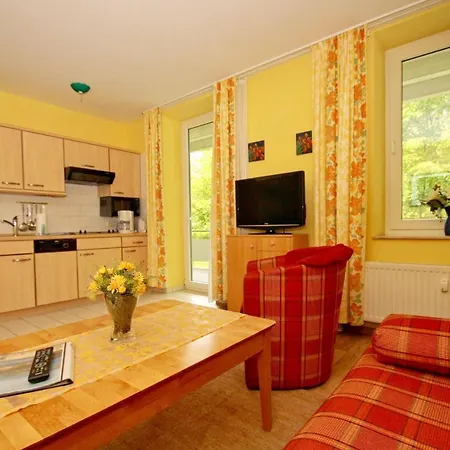 Strandresidenz Brandenburg Ferienwohnung 08 Mit Sauna- Und Schwimmbadnutzung Im Ahoi Sellin *